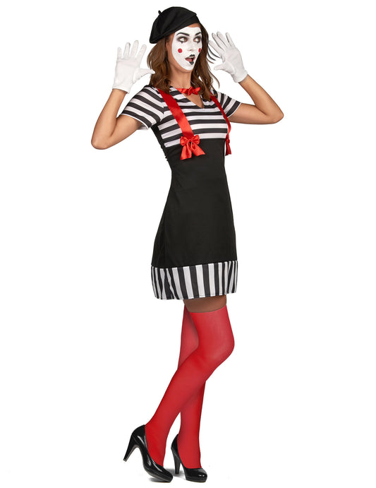 Déguisement mime femme