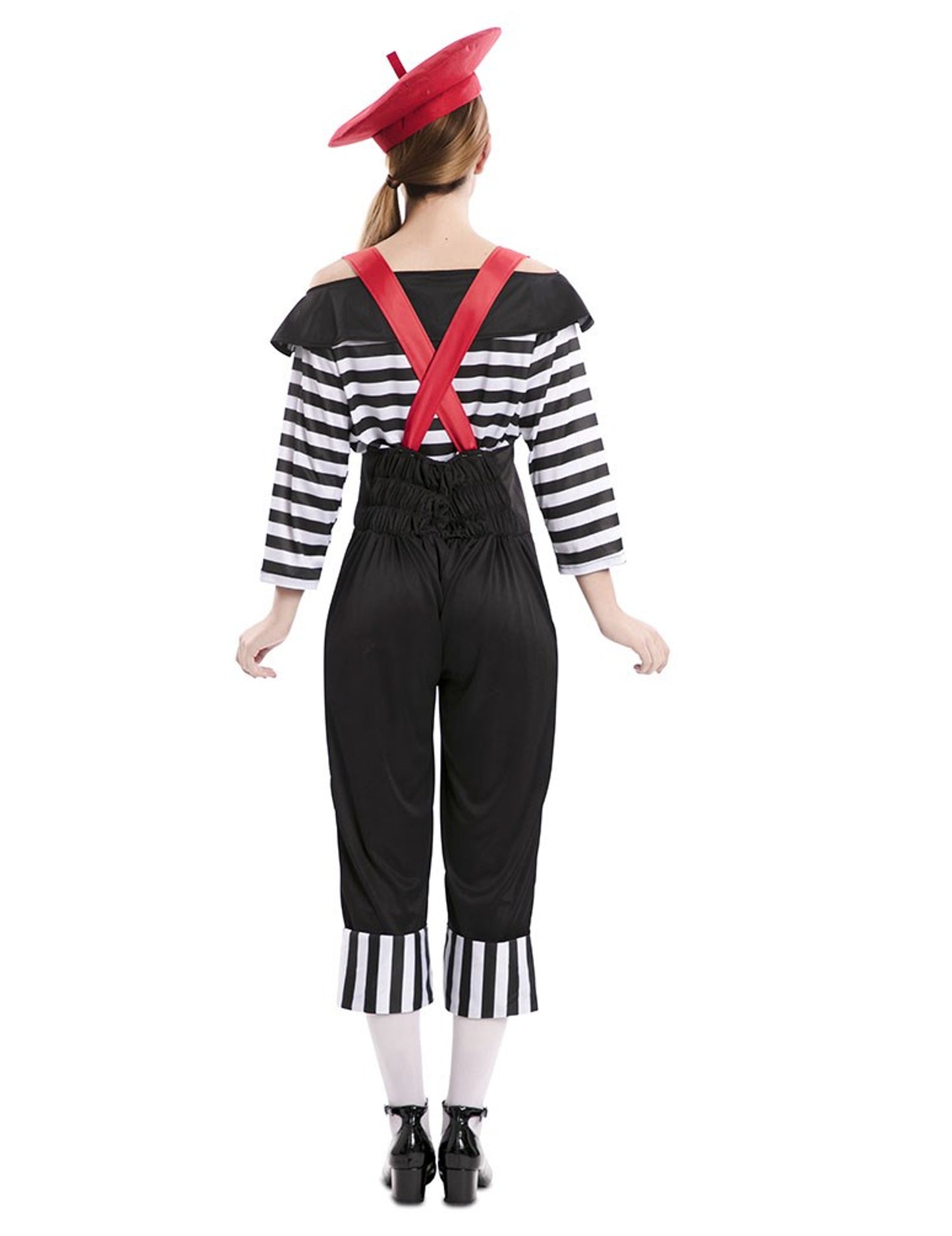 Déguisement mime pantalon femme