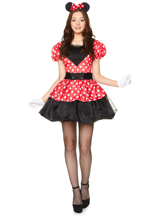 Déguisement Miss Mouse femme