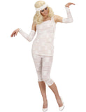 Déguisement momie femme blanc Halloween