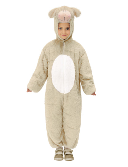 Déguisement mouton beige et blanc enfant