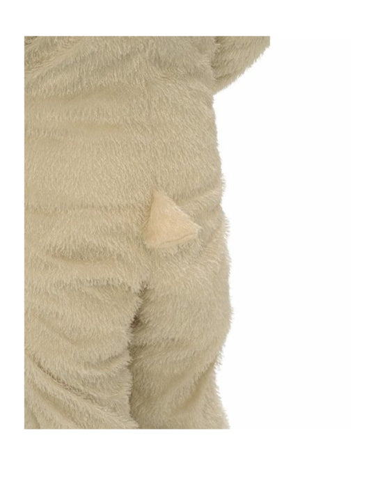 Déguisement mouton beige et blanc enfant