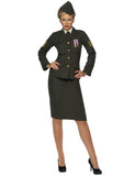 Déguisement officier militaire femme