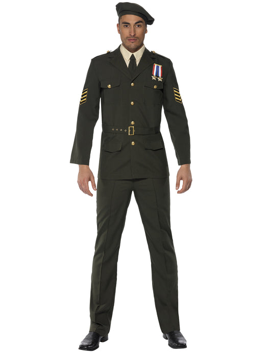 Déguisement officier militaire homme