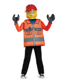 Déguisement ouvrier de chantier LEGO® garçon