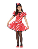 Déguisement miss souris à pois fille