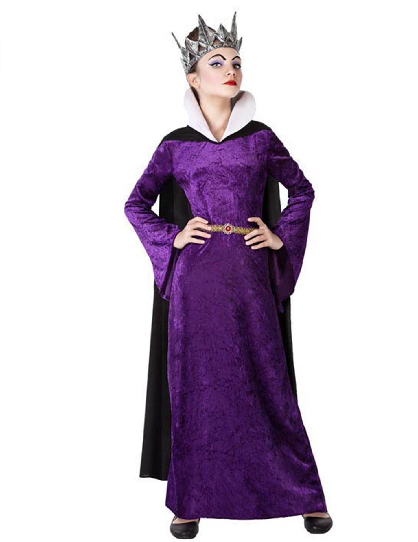 Déguisement méchante reine violette fille