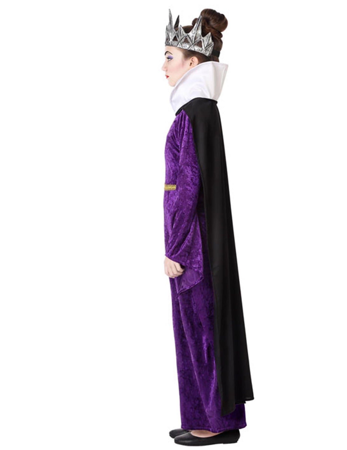 Déguisement méchante reine violette fille
