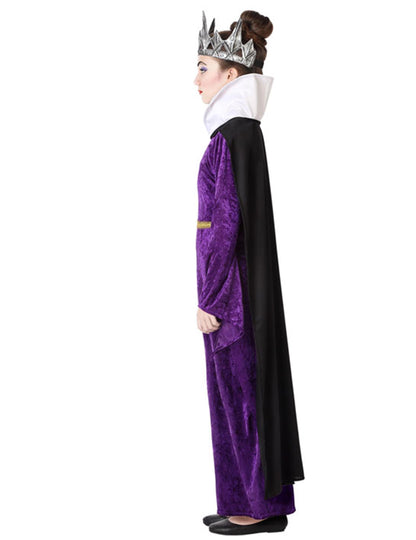 Déguisement méchante reine violette fille