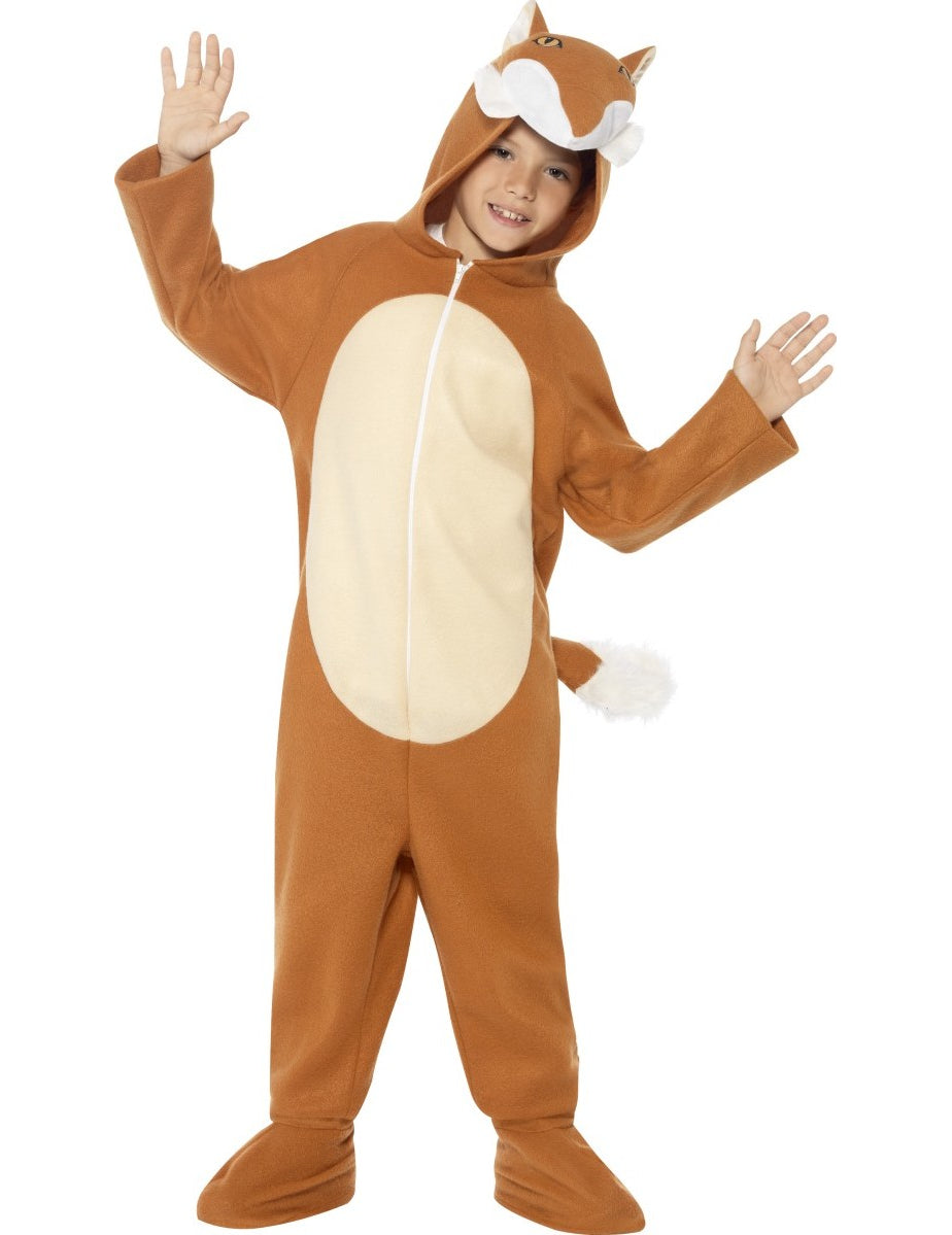 Déguisement combinaison renard enfant