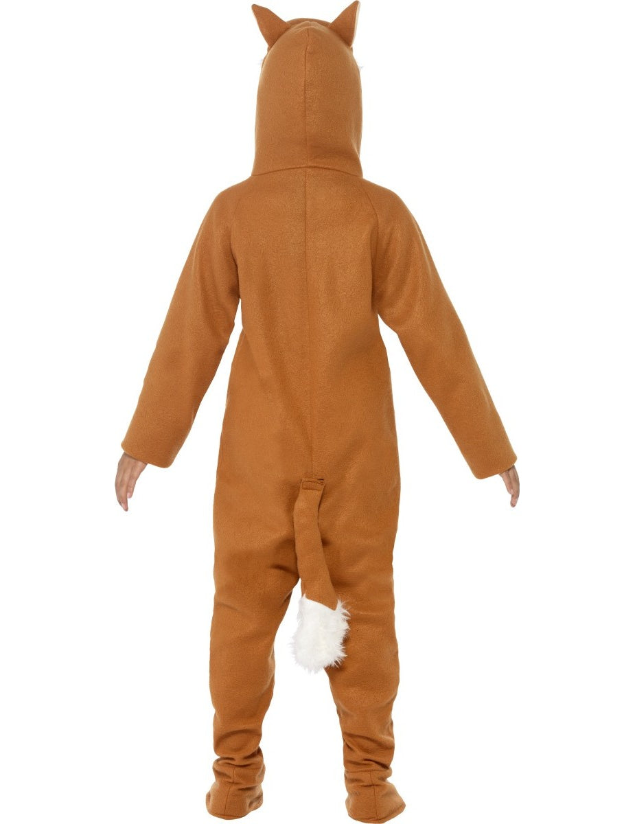 Déguisement combinaison renard enfant