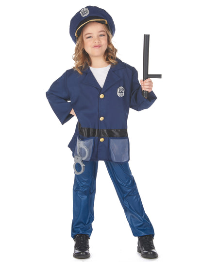 Déguisement avec accessoires policier enfant