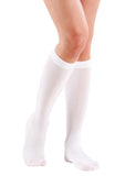 Chaussettes collants blancs opaques femme