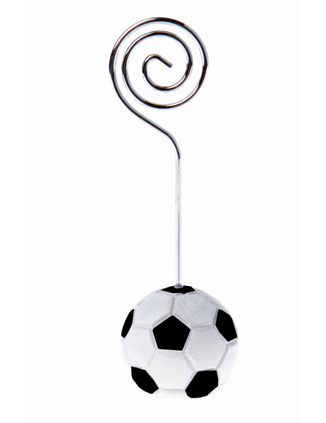 4 Marque-places ballon football 3 x 9 cm