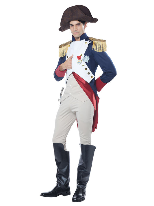 Déguisement empereur Français Napoléon luxe homme