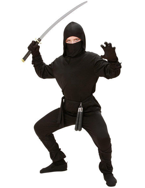 Déguisement ninja noir enfant