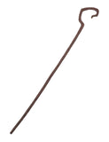 Canne de berger marron luxe 167cm