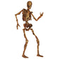 Décoration squelette articulé en décomposition 180 cm