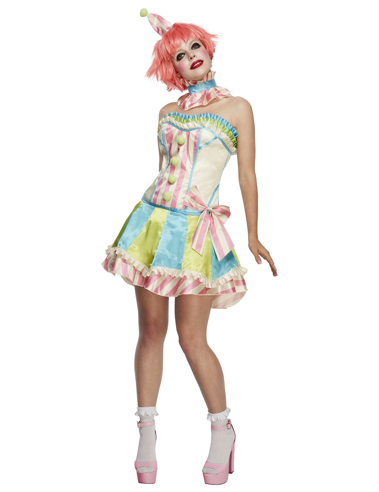 Déguisement clown pastel vintage femme