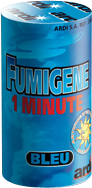 Fumigène bleu 1min