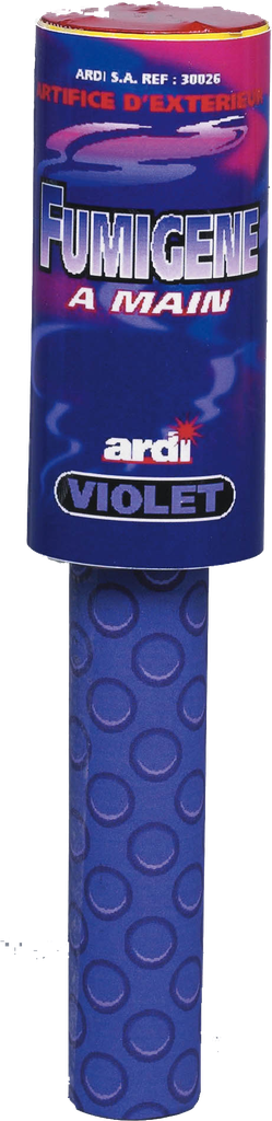 Fumigène à main couleur violet