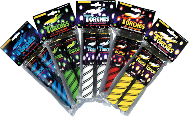 Torche à main assorties