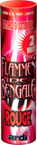 Flamme de bengale rouge 1min et 2min