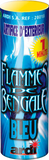 Flamme de bengale bleu 1min et 2min
