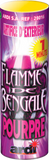 Flamme de bengale pourpre 1mn