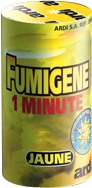 Fumigène jaune 1min