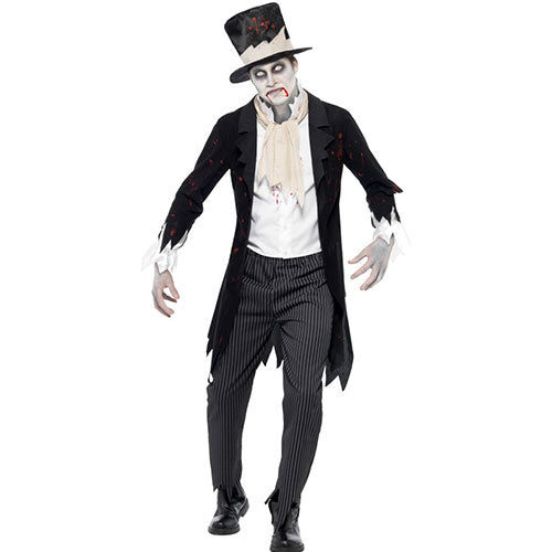 Zombie Groom Man Costume