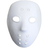 White hockey mask