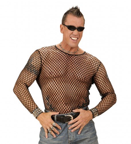 Punk Fishnet Men's T-Shirt