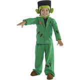 Little green monster child costume
