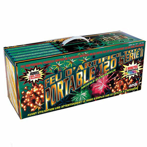 Feu d'artifice total portable 120 série II