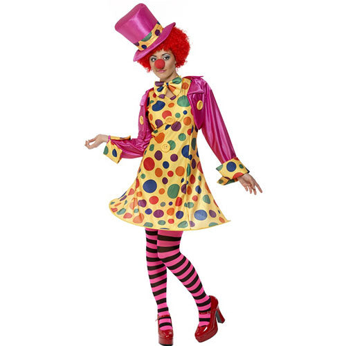 Woman's lady clown costume