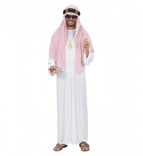 Men's Red Arab Sheik Costume