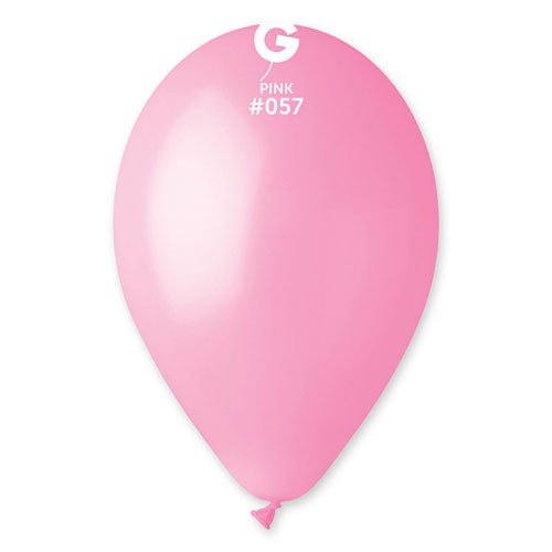 Bag of 100 pink balloons 30cm
