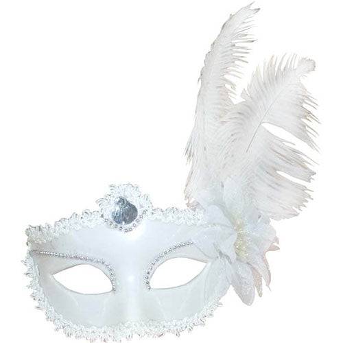 Feather white marquise wolf