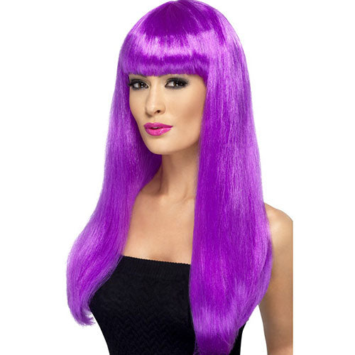 purple babelicious wig