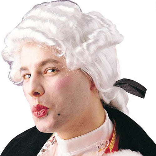 Perruque marquis blanche