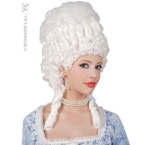 White Marie Antoinette wig