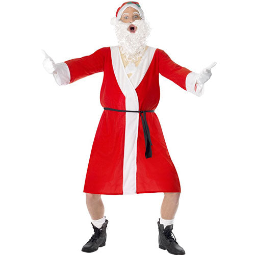 Men's humorous Santa Claus costume