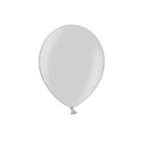 Silver latex balloons - helium balloons