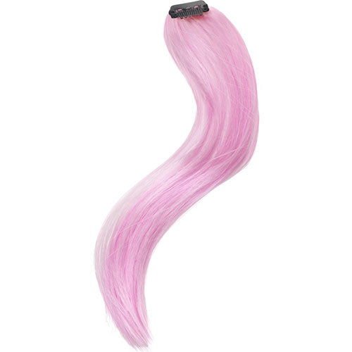 Light pink hair extension addition