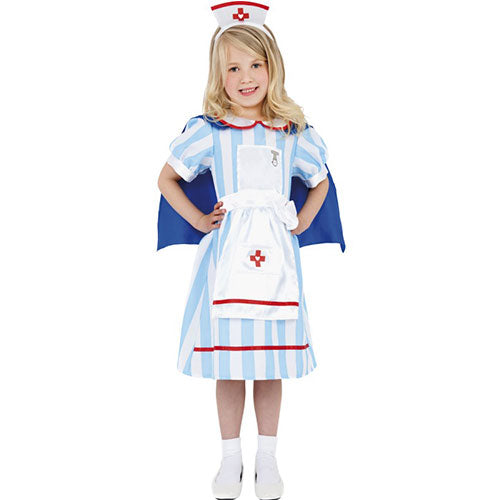 Vintage nurse child costume