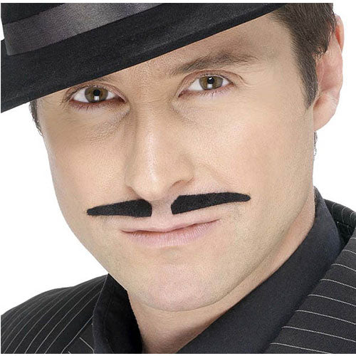 black latin mustache