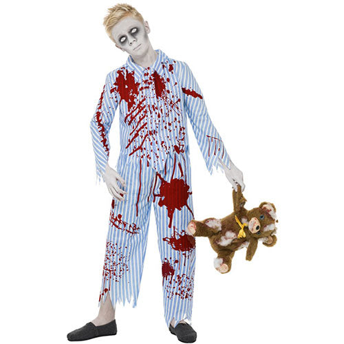Child's zombie pajamas costume
