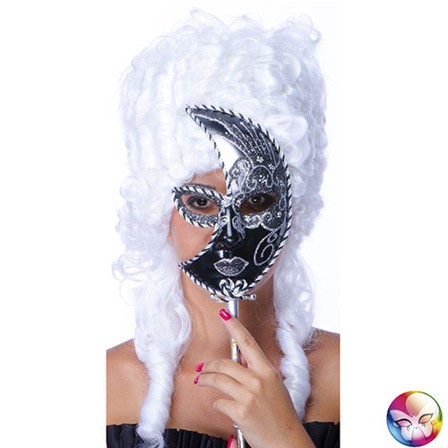 Loup demie lune pailleté