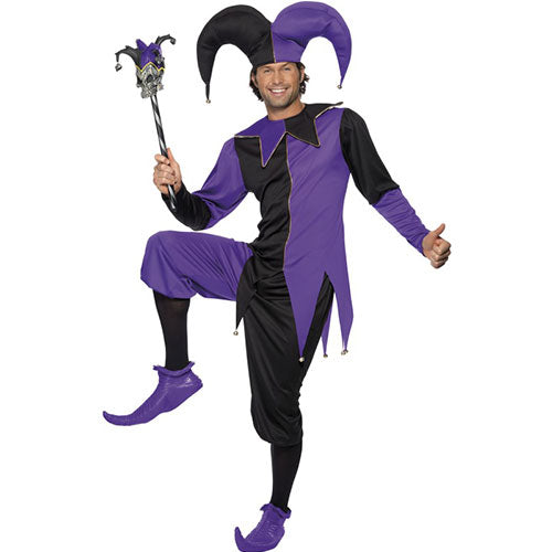 Medieval joker men's costume